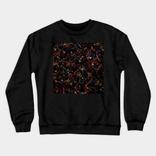 Watercolor brush strokes Crewneck Sweatshirt